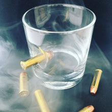 Load image into Gallery viewer, Whiskey Glass with Embedded Magnum 357 Bullet Casing