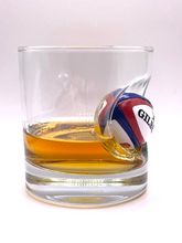 Load image into Gallery viewer, Rugby Whisky Glass (12oz)