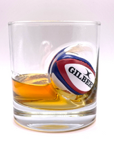 Load image into Gallery viewer, Rugby Whisky Glass (12oz)