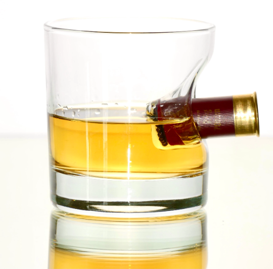 Shot Gun Whisky / Rum Glass