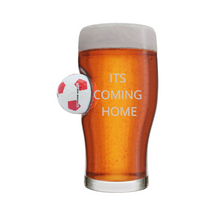 Load image into Gallery viewer, Special Edition Golf Ball Glass - Football Design
