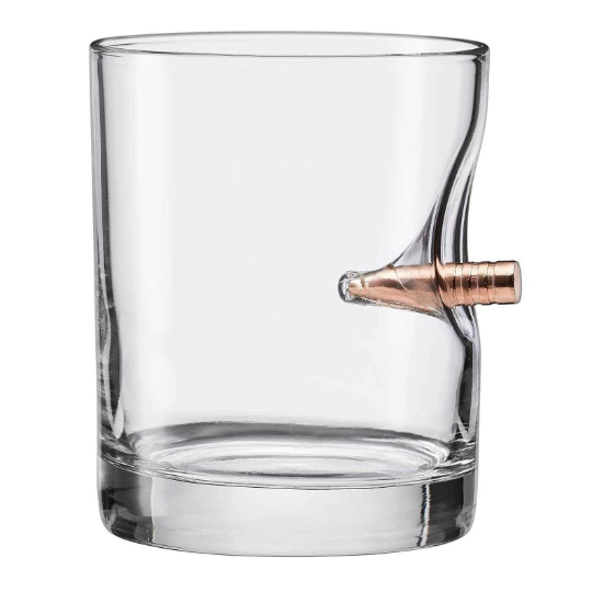 Bullet Head Whiskey Glass 11oz